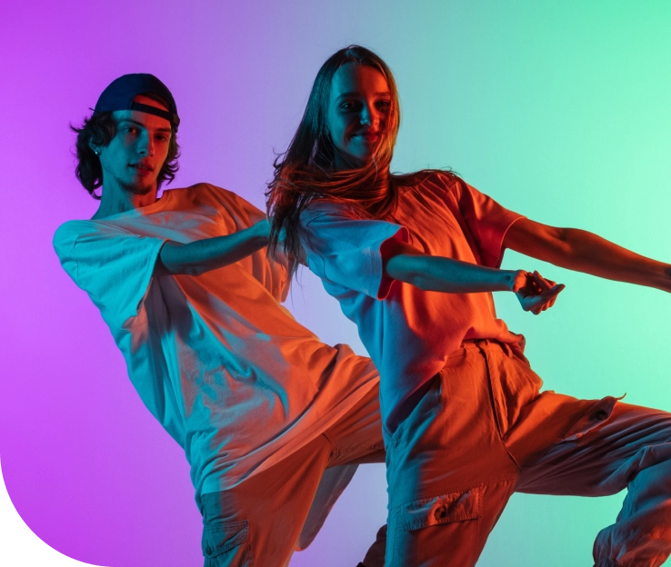 SPOTOMO DANCEのLockダンスレッスンを紹介するメイン画像。